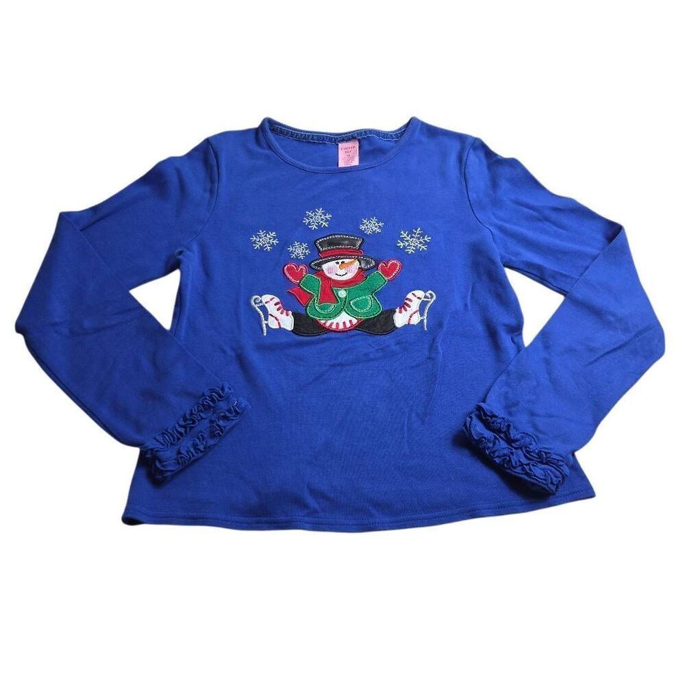 Copper Key Ice Skating Snowman shirt 16